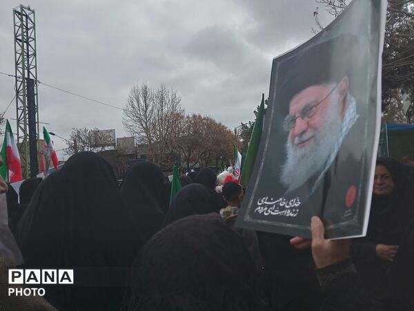 قاب پانا میزبان مراسم تشییع پیکر شهدا نیشابور 