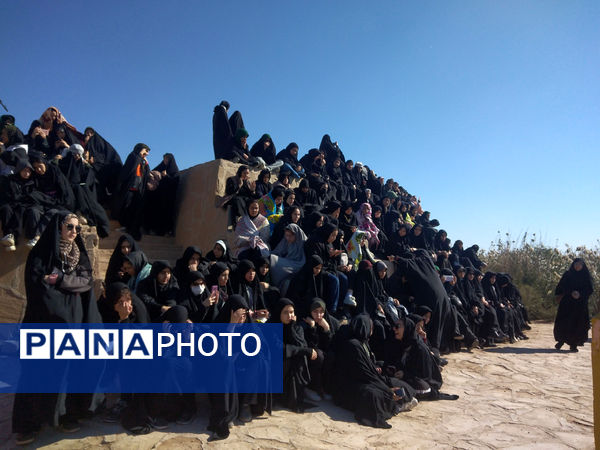 اردوی راهیان نور دختران دانش‌آموز قم