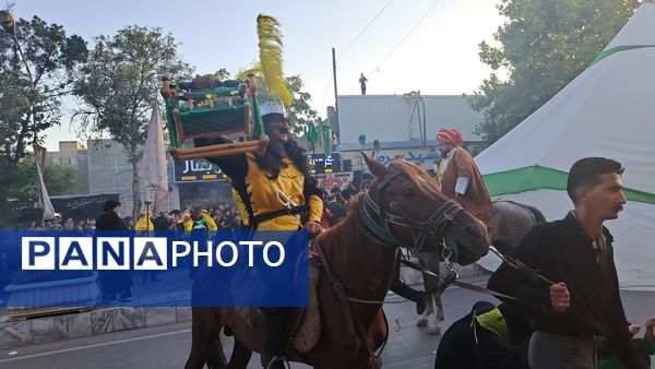 برپایی مراسم خیمه سوزان عصر عاشورا به یاد خاندان پاک اباعبدالله(ع)