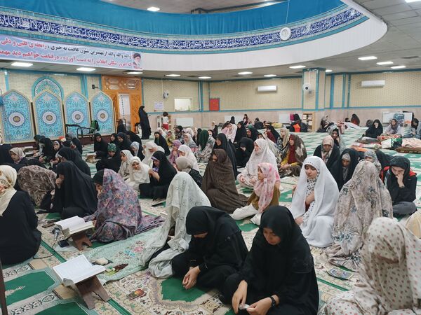 مراسم اعتکاف در مساجد شهرستان آبدانان 