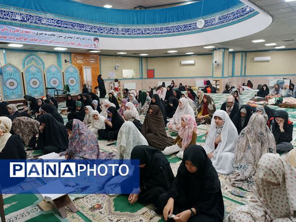 مراسم اعتکاف در مساجد شهرستان آبدانان 