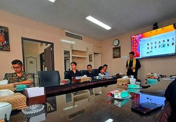 نشست خبری تشکلات دانش‌آموزی در شهرکرد 