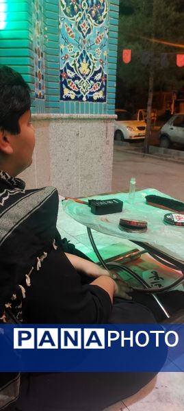 خادمی نوجوانان در عزاداری سید و سالار شهیدان در مشهد