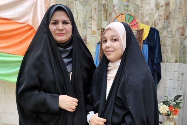 بازدید معاون پرورشی و تربیت بدنی ناحیه دو شهرری از مراسم اعتکاف دانش آموزی 