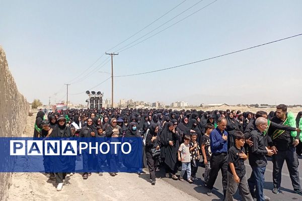 برگزاری مراسم پیاده‌روی اربعین حسینی در صباشهر
