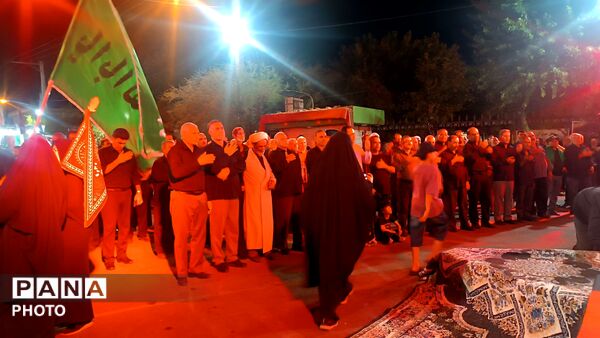 پلدختر در سوگ کاروان کربلا
