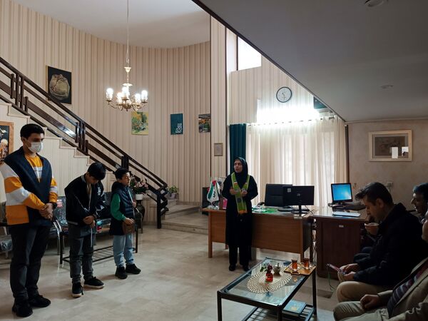  آخرین جلسه آموزش تکمیلی خبرنگاری دانش آموزان ناحیه ۳