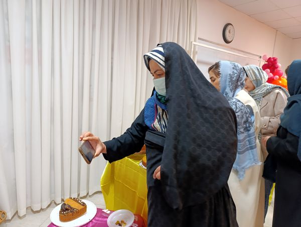 جشنواره کیک و شیرینی در مدرسه مهر و ماه آشخانه 