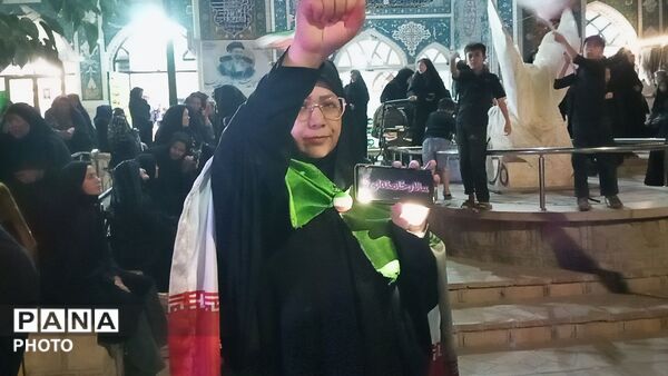 مراسم عزاداری شب هشتم ماه محرم الحرام