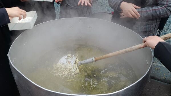 افطاری در دبیرستان صفورا ۲ ناحیه هفت مشهد