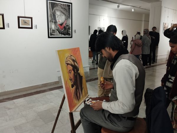 اختتامیه نمایشگاه نقاشی استقبال از بهار در مشهد