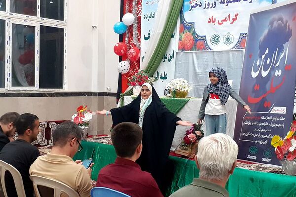 برگزاری جشن به مناسبت ولادت حضرت معصومه(س) در امام زاده لطیف نسیم‌شهر