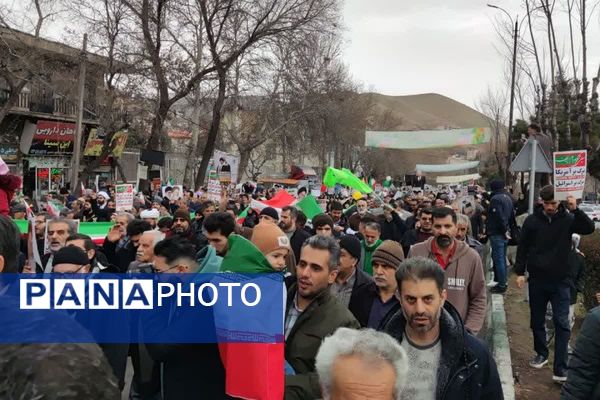 تجلی چهل و هفتمین سالگرد جمهوری اسلامی ایران در رودهن