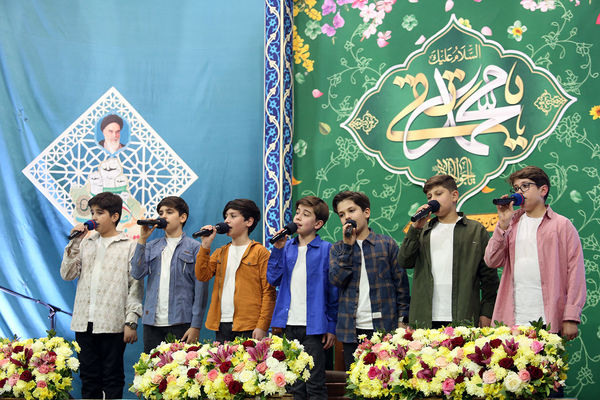 جلوه‌هایی از مراسم جشن میلاد امام جواد(ع) در حرم حضرت معصومه(س)