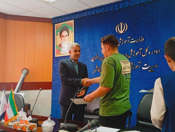 مراسم تجلیل از خبرنگاران پانا کاشمر 