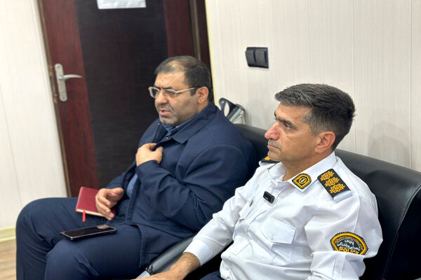 نشست خبری رئیس پلیس راهور استان بوشهر