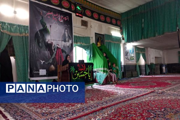 اجتماع بزرگ شیرخوارگان حسینی در روستای گزکوه