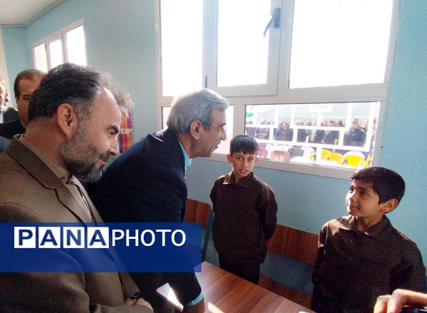 افتتاح اولین آموزشگاه الگوی کشوری شهید ابراهیم هادی روستای طاهر آباد(صالح آباد) شهرستان کلات