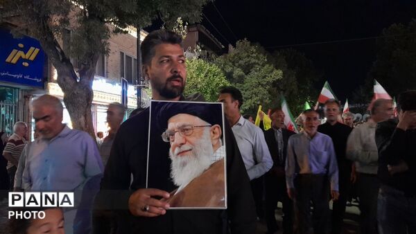 تشییع شهید رحمان جعفری در نیشابور