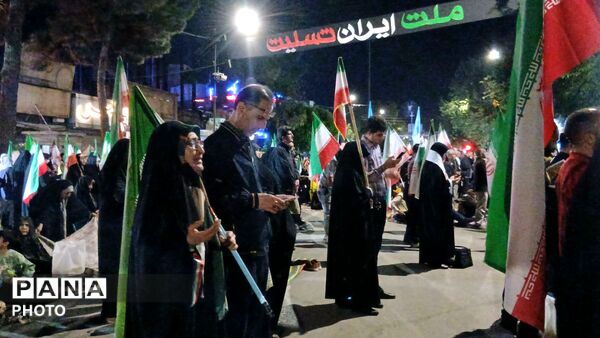 نوای استغاثه در حسنیه امام خمینی نیشابور 