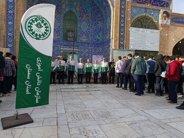 ویژه برنامه سازمان دانش‌آموزی استان سمنان به مناسبت ولادت حضرت علی اکبر (ع)