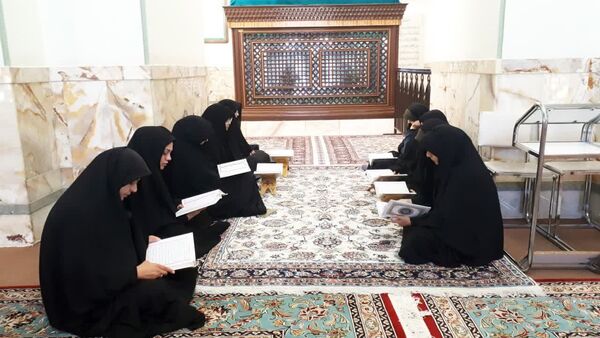 ویژه برنامه اذن خدمت در زیارتگاه شهید آیت الله مدرس(ره) برگزار شد