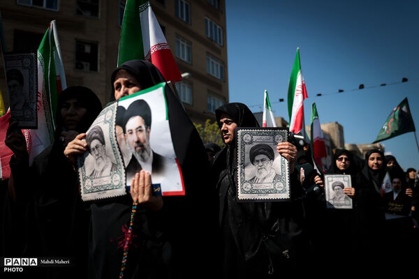 مراسم اربعین رهبر شهید انقلاب در تهران