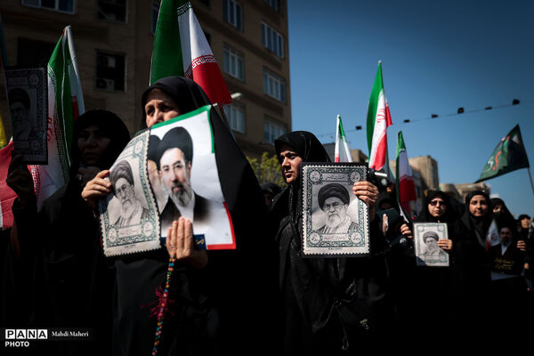 مراسم اربعین رهبر شهید انقلاب در تهران