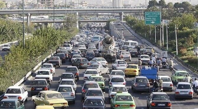 ترافیک پرحجم صبحگاهی در اکثر معابر پایتخت