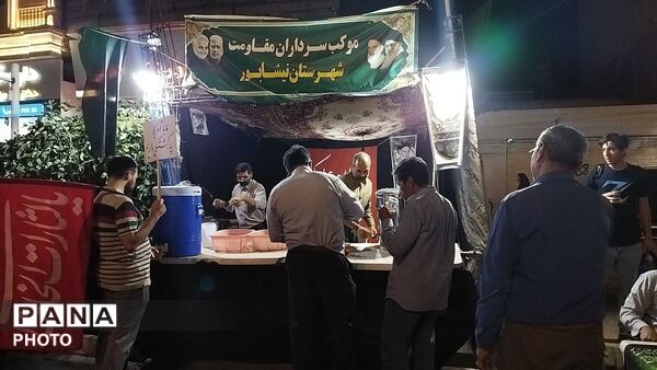 موکب سرداران مقاومت در شب صد و هفتاد و سوم 