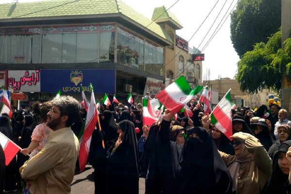 حضور باشکوه مردم شهرستان فردیس در راهپیمایی جمعه نصر و خشم