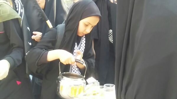 جاماندگان اربعین حسینی در  راهپیمایی حرم تا حرم نیشابور 