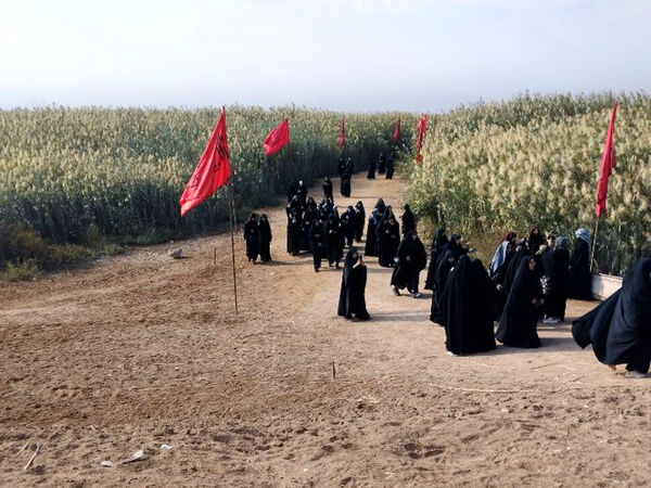 اردوی راهیان نور دختران دانش‌آموز قم