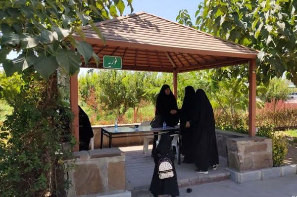 عزاداری رحلت حضرت رسول و امام حسن مجتبی علیه السلام در باغ اردوگاه خاتون مشهد