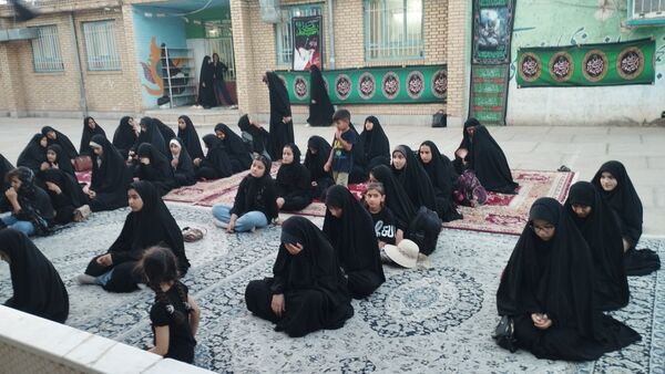 برگزاری هیئت دانش‌آموزی دختران حاج قاسم