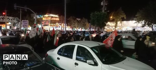 تجمعات شبانه مردمی در بلوار توس مشهد
