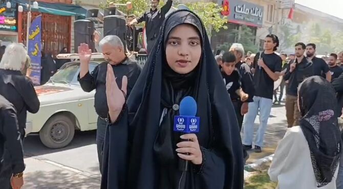 شور عاشورایی مردم کهک در عزاداری سیدالشهدا(ع)