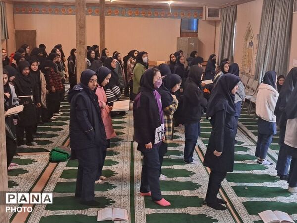 مراسم چهارشنبه های امام رضایی(ع) در مدرسه انیس خوش قدم