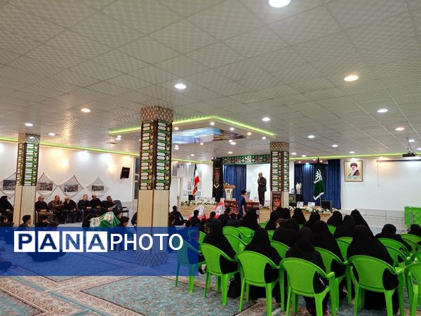 برگزاری هیأت دانش‌آموزی انصارالمهدی در کاشمر 
