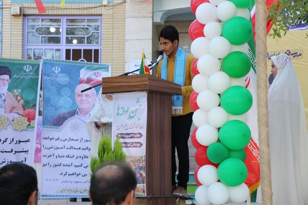 جشن باشکوه «جوانه‌های هفتم» در مدرسه دخترانه نجابت آشخانه