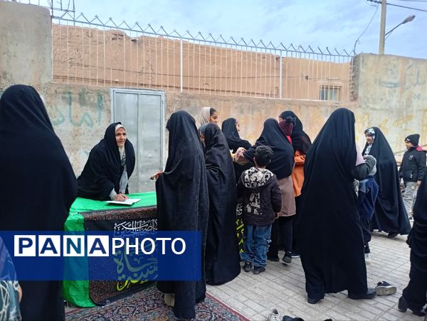 جشن میلاد حضرت زهرا(س) در تکیه علی اکبری فدافن