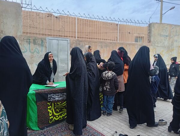 جشن میلاد حضرت زهرا(س) در تکیه علی اکبری فدافن