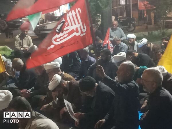 کامیاران در شب صد و سی و پنجم؛ طنین همدلی با نیروهای مسلح را سر داد
