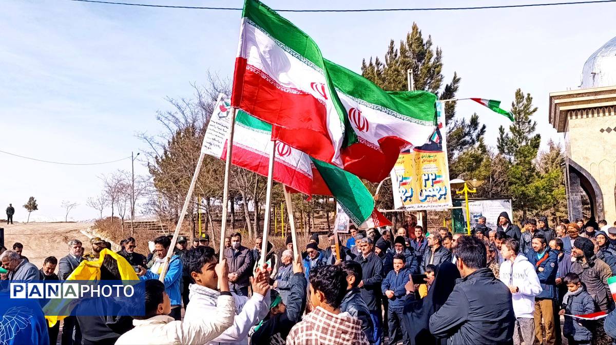 راهپیمایی ۲۲ بهمن در رباط‌سنگ، تجدید بیعت مردم با انقلاب