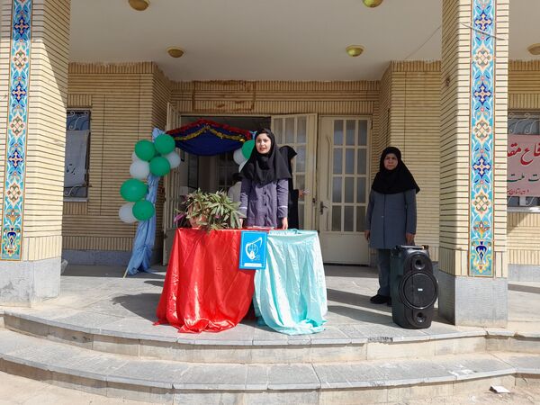 آیین سال تحصیلی جدید در دبیرستان نسیبه شهرستان سملقان