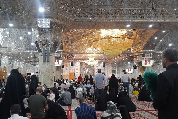 برپایی جشن میلاد رسول اکرم (ص) و امام صادق (ع) در حرم حضرت عبدلعظیم حسنی