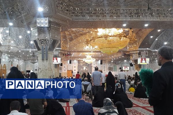 برپایی جشن میلاد رسول اکرم (ص) و امام صادق (ع) در حرم حضرت عبدلعظیم حسنی