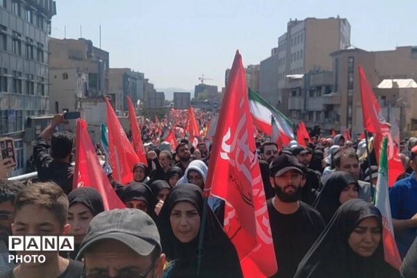 شکوه وداع در تهران؛ تجلی عهد وفاداری