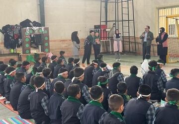 برگزاری کارگاه تربیت دینی و اسلامی در دبستان امام حسن مجتبی(ع) رودهن 