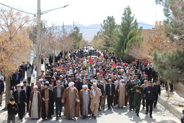 راهپیمایی روزجهانی قدس در شهر درق